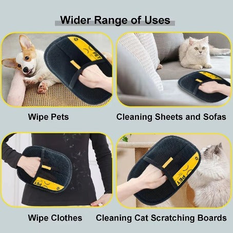 Pet Hair Remover Glove – Effortless Fur Cleaning for Dogs & Cats