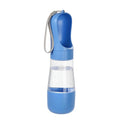 Portable Pet Water & Food Bottle – 2 in 1 Travel Feeder (330ml)